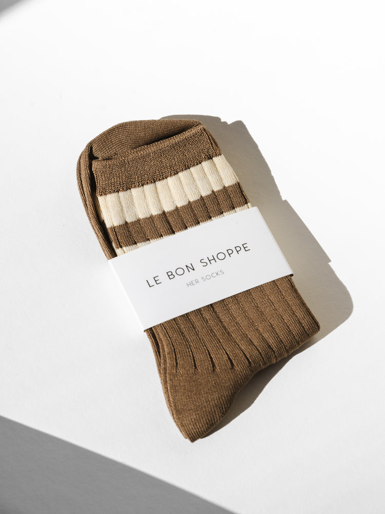 Le Bon Her Varsity Sock